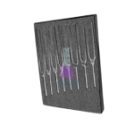Eight-Piece Welch Pattern Tuning Fork Set
